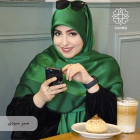 روسری بامبو (سبز سیدی)