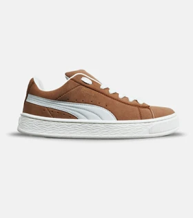 کفش کتانی ورزشی قهوه ای مردانه و زنانه PUMA suede XL مدل 6889