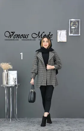 مانتو توئیت جیب هلالی