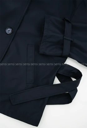 ترنچ کت یقه بلند سانتانا کد1004403