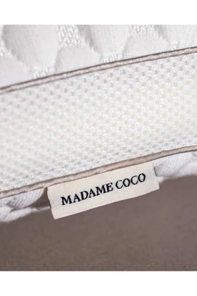 بالش Madame Coco مدل Colmar ویسکو - سفید