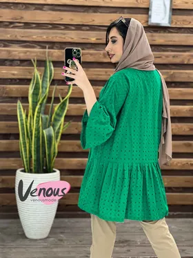 مانتو عروسکی سوزن دوزی