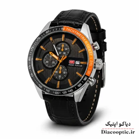 ساعت مچی مردانه اورجینال موتور ژاپن برند مینی فوکوس مدل Mf0029G.2 بند چرم