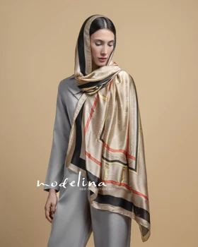 شال ابریشم وارداتی درجه یک