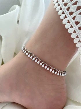 پابند میناکاری سفید ysx