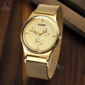 ساعت رادو بند حصیری Rado 006.118 (طلایی)