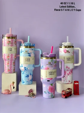 تامبلر استنلی گل‌دار _ Stanley