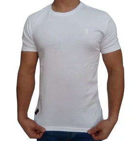 تیشرت مردانه ساده سفید abercrombie