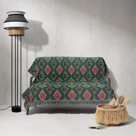 شال مبل ریش دار classic 74