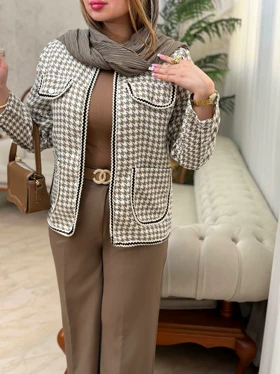 کت پیچازی نواردوزی 3564