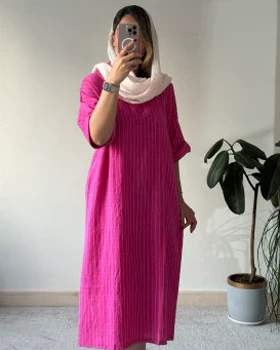 پیراهن مانتویی نلین