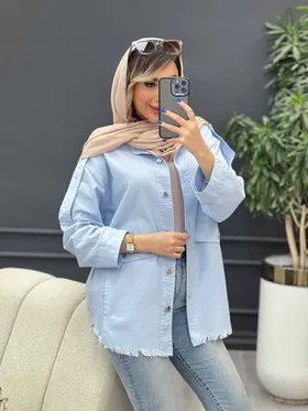 مانتو سرشانه پاگن پایین ریش