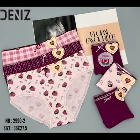 شورت عروسکی زنانه وارداتی سایز بزرگ طرح انگور