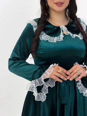 3744-پیراهن ماکسی بلند پریچهر