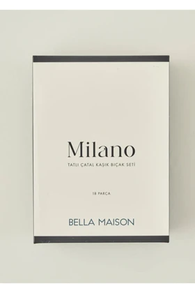 ست قاشق چنگال چاقو Bella Maison مدل Milano استیل