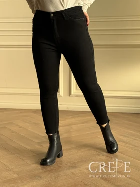 جین جذب کمر کش سایز بزرگ قد 88