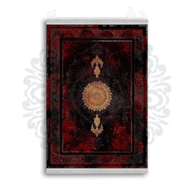*جدید* فرشینه از جنس پارچه شانل مخمل ترک طرح فانتزی برند دفه کد 1408