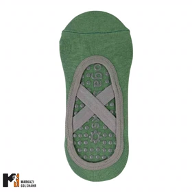 جوراب پیلاتس ضد لغزش کد 103 (سبز)