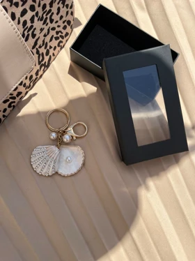 آویز کیف چارم جعبه دار cute shell