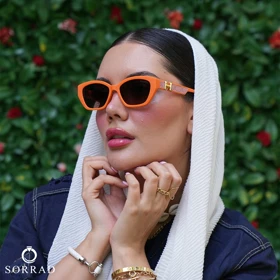 عینک زنانه هرمس | فریم کائوچو عدسی پلی کربنات