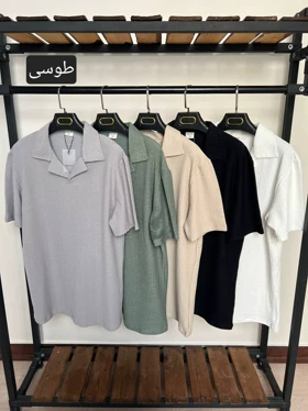 پلوشرت یقه انگلیسی 4210