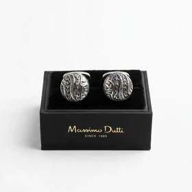دکمه سردست لاکچری طرح رومن برند Massimo dutti