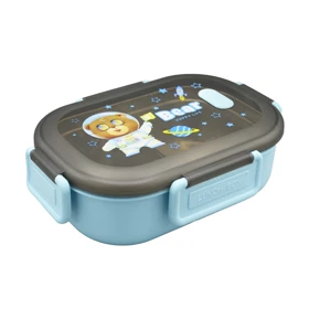 ظرف غذا لانچ باکس مدل Pittico ظرفیت 0.7 لیتر (آبی)