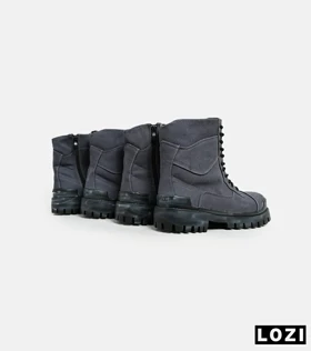 بوت مردانه طوسی فیلی BALENCIAGA