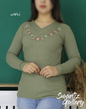 بلوز یقه هفت نگارین