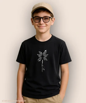 تیشرت بچگانه طرح شیطان کش شخصیت کوکوشیبو کد 968