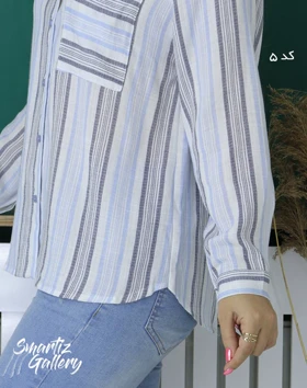 شومیز جلو دکمه پروا
