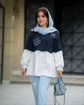 مانتو دخترونه مدل ژینا کد 1575