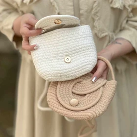 کیف کنفی طرح گره