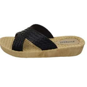 دمپایی زنانه پاپا مدل حصیری