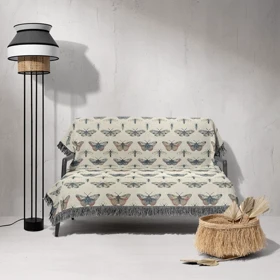 شال مبل ریش دار classic 117