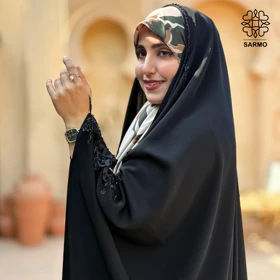 چادر جواهردوزی کرپ ندای کره اصل