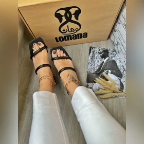 صندل Mk وارداتی 7 سانت پاشنه _ 1337