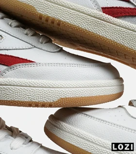 کفش سفید قرمز مردانه و زنانه Reebok CLUB