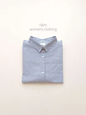 شومیز h&m راه راه