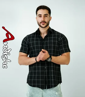 پیراهن چهارخونه مردانه