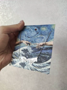 گردنبند استیل آفرینش