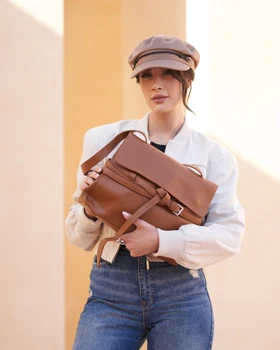 کیف چرم کمربندی 50126