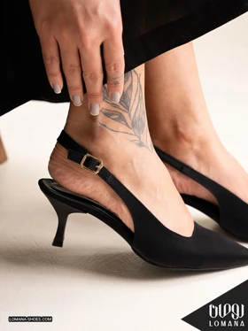 کفش پاشنه گلاره لومانا - کد 2693