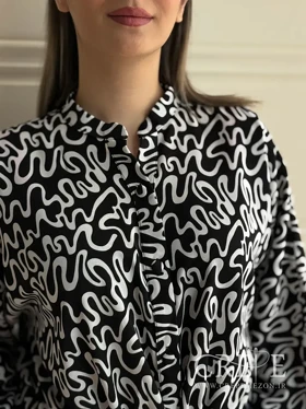 شومیز کیمونو جلو دکمه