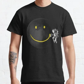 تیشرت طرح Make a Smile کد 10127