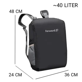 کوله پشتی قابل تبدیل به ساک فوروارد مدل FORWARD - FCLT99029 GYM SIS حجم 40 لیتر