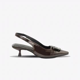 کفش مجلسی زنانه پاشنه‌دار 3 سانت مدل 400352 _ sandal valentino