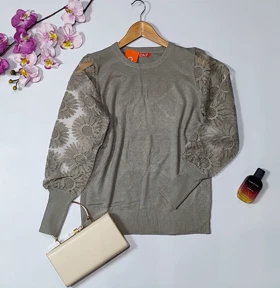 بلوز بافت گپ وارداتی مدل شیوانا کد 40202