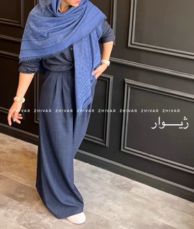 روسری نخ ژاکارد لطیف