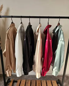 شومیز ساتن مدل افرا کد 2561